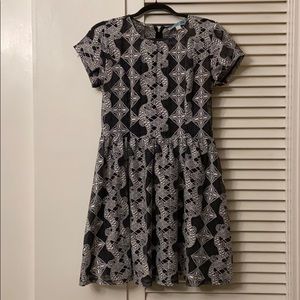 Black & White Cocktail Dress